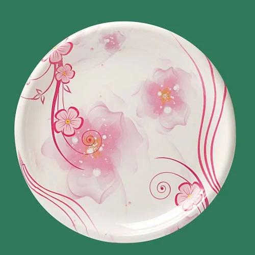  Designer Melamine Plates SET