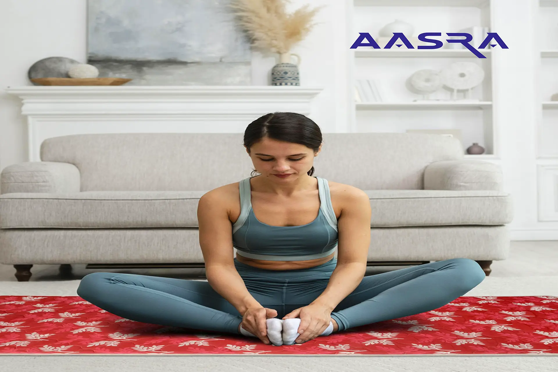 Aasra Slim Mat Red