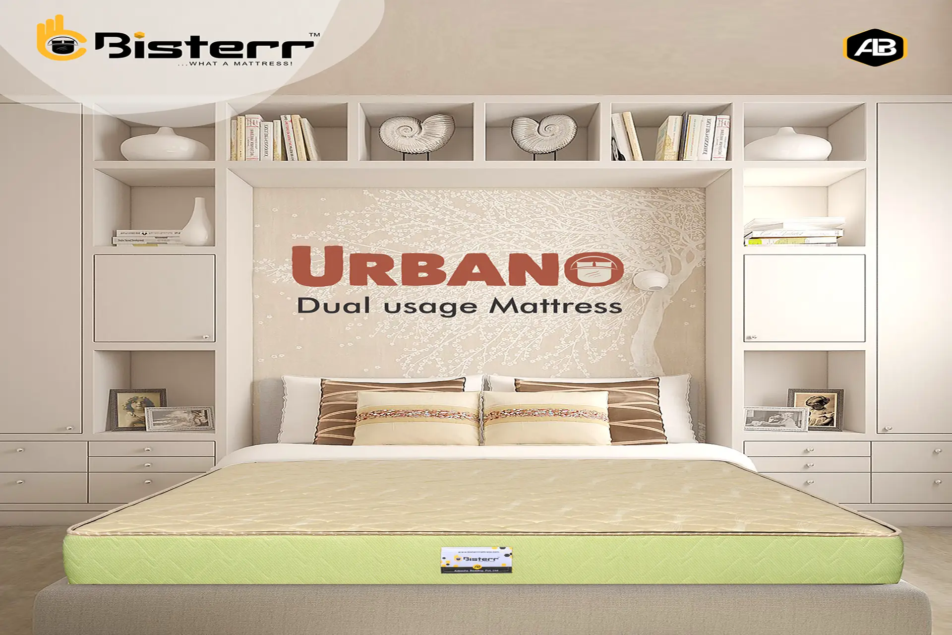 URBANO A Perfect Combination HardSoft Mattress