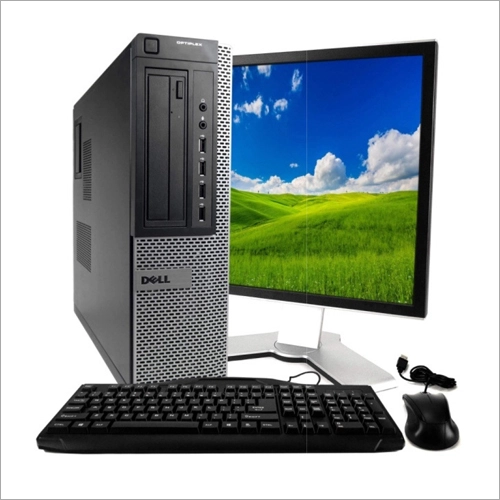Core I3 3nd Gen Refurbished Dell 3010-7010-9010 Desktop With 17 Inch Tft