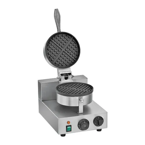 Single Plate Waffle Maker Round