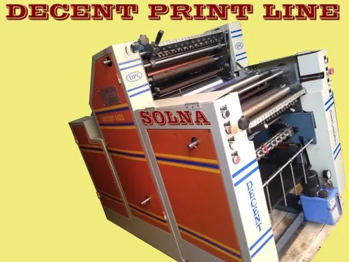 Double Color Poly Offset Printing Machine